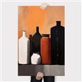 Picture of Still Life Symphony in Peach _GroupedProduct_Rectangle_Portrait_Canvas_