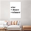 Picture of Wine Dinner Winner _GroupedProduct_Rectangle_Portrait_Canvas_