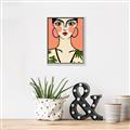 Picture of Peachy Elegance _GroupedProduct_Rectangle_Portrait_Canvas_Framed_