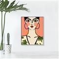 Picture of Peachy Elegance _GroupedProduct_Rectangle_Portrait_Canvas_Framed_