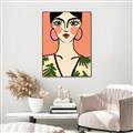 Picture of Peachy Elegance _GroupedProduct_Rectangle_Portrait_Canvas_Framed_