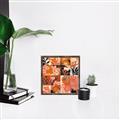 Picture of Whispers of Peach Memory _GroupedProduct_Square_Canvas_Framed_