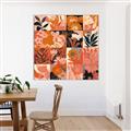 Picture of Whispers of Peach Memory _GroupedProduct_Square_Canvas_Framed_
