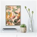 Picture of Harmonious Tropical Hues _GroupedProduct_Rectangle_Portrait_Canvas_Framed_