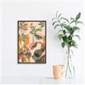 Picture of Harmonious Tropical Hues _GroupedProduct_Rectangle_Portrait_Canvas_Framed_