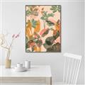 Picture of Harmonious Tropical Hues _GroupedProduct_Rectangle_Portrait_Canvas_Framed_