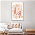 Picture of Abstraction of Dance Bliss _GroupedProduct_Rectangle_Portrait_Canvas_Framed_
