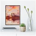 Picture of Tranquil Landscape Tapestry _GroupedProduct_Rectangle_Portrait_Canvas_Framed_