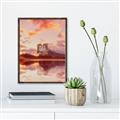 Picture of Tranquil Landscape Tapestry _GroupedProduct_Rectangle_Portrait_Canvas_Framed_