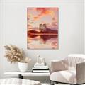 Picture of Tranquil Landscape Tapestry _GroupedProduct_Rectangle_Portrait_Canvas_Framed_