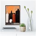Picture of Still Life Symphony in Peach _GroupedProduct_Rectangle_Portrait_Canvas_Framed_