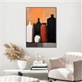 Picture of Still Life Symphony in Peach _GroupedProduct_Rectangle_Portrait_Canvas_Framed_