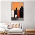 Picture of Still Life Symphony in Peach _GroupedProduct_Rectangle_Portrait_Canvas_Framed_