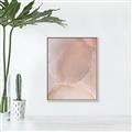 Picture of Peach Palette Bubbles _GroupedProduct_Rectangle_Portrait_Canvas_Framed_