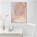 Picture of Peach Palette Bubbles _GroupedProduct_Rectangle_Portrait_Canvas_Framed_