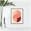 Picture of Dreamy Peach Serenade _GroupedProduct_Rectangle_Portrait_Canvas_Framed_