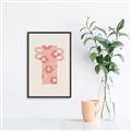 Picture of Figurative Floral Fresco _GroupedProduct_Rectangle_Portrait_Canvas_Framed_