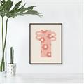 Picture of Figurative Floral Fresco _GroupedProduct_Rectangle_Portrait_Canvas_Framed_
