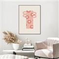 Picture of Figurative Floral Fresco _GroupedProduct_Rectangle_Portrait_Canvas_Framed_