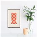 Picture of Mosaic of Peach Vase _GroupedProduct_Rectangle_Portrait_Canvas_Framed_