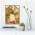 Picture of Dreamy Orchard Dalliance _GroupedProduct_Rectangle_Portrait_Canvas_Framed_