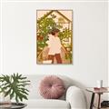 Picture of Dreamy Orchard Dalliance _GroupedProduct_Rectangle_Portrait_Canvas_Framed_