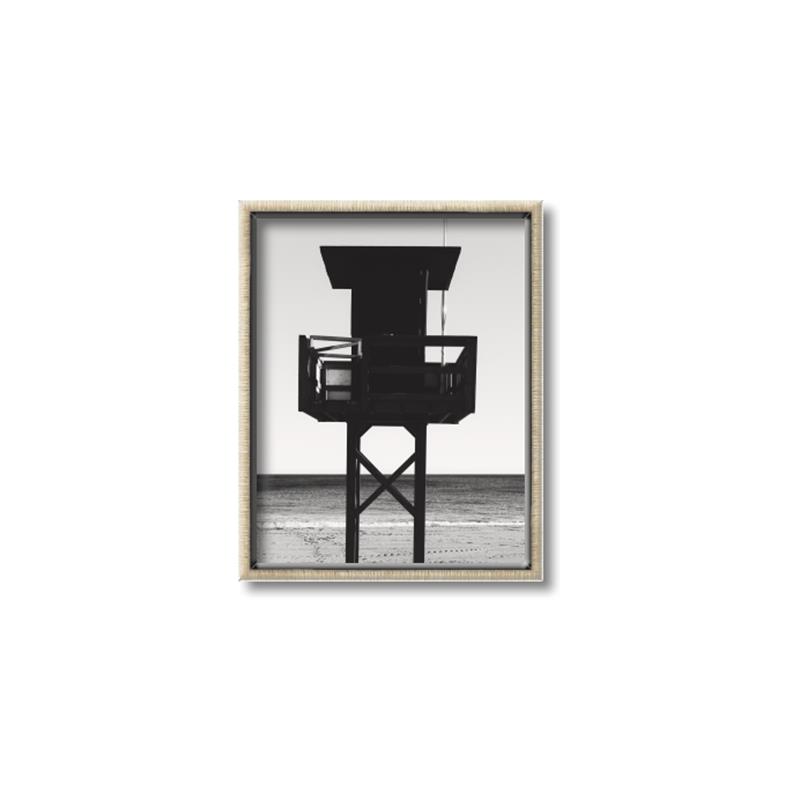 Picture of Guard's Post in the Beach _GroupedProduct_Rectangle_Portrait_Photography _GroupedProduct_Rectangle_Portrait_Canvas_Framed_