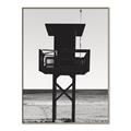 Picture of Guard's Post in the Beach _GroupedProduct_Rectangle_Portrait_Photography _GroupedProduct_Rectangle_Portrait_Canvas_Framed_