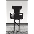Picture of Guard's Post in the Beach _GroupedProduct_Rectangle_Portrait_Photography _GroupedProduct_Rectangle_Portrait_Canvas_Framed_