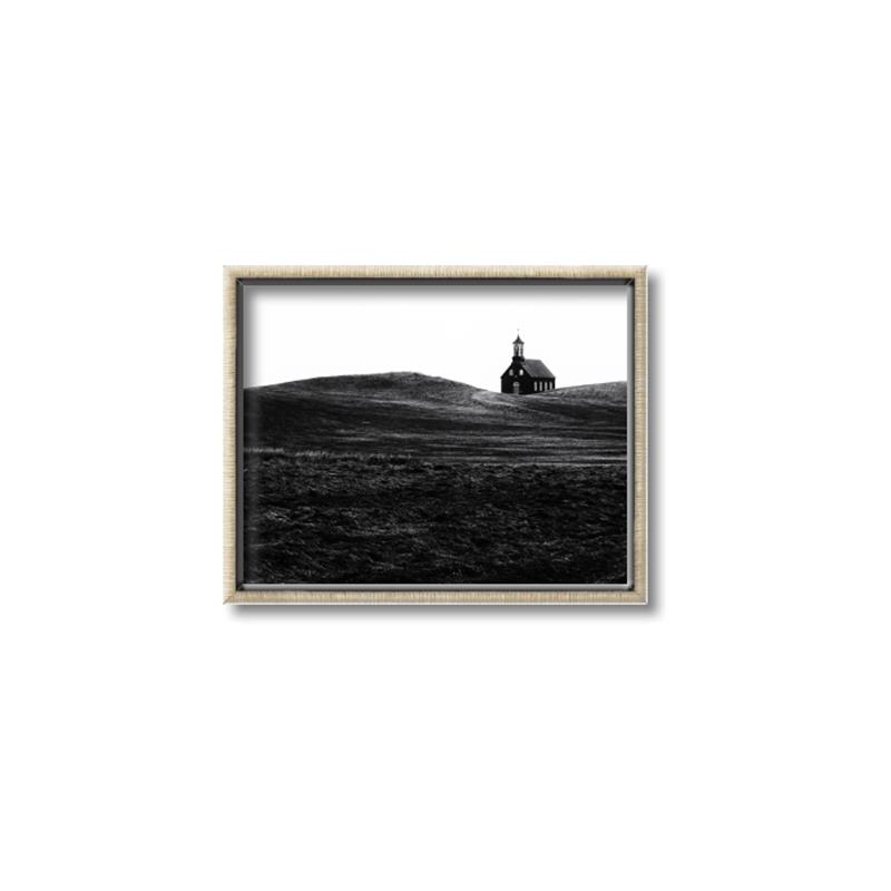Picture of Black chapel _GroupedProduct_Rectangle_Landscape_Photography _GroupedProduct_Rectangle_Landscape_Canvas_Framed_