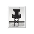 Picture of Guard's Post in the Beach _GroupedProduct_Rectangle_Portrait_Photography _GroupedProduct_Rectangle_Portrait_Framed_Matted_