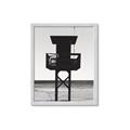 Picture of Guard's Post in the Beach _GroupedProduct_Rectangle_Portrait_Photography _GroupedProduct_Rectangle_Portrait_Framed_Matted_