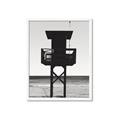 Picture of Guard's Post in the Beach _GroupedProduct_Rectangle_Portrait_Photography _GroupedProduct_Rectangle_Portrait_Framed_Matted_