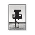 Picture of Guard's Post in the Beach _GroupedProduct_Rectangle_Portrait_Photography _GroupedProduct_Rectangle_Portrait_Framed_Matted_