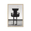 Picture of Guard's Post in the Beach _GroupedProduct_Rectangle_Portrait_Photography _GroupedProduct_Rectangle_Portrait_Framed_Matted_