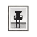 Picture of Guard's Post in the Beach _GroupedProduct_Rectangle_Portrait_Photography _GroupedProduct_Rectangle_Portrait_Framed_Matted_