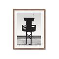 Picture of Guard's Post in the Beach _GroupedProduct_Rectangle_Portrait_Photography _GroupedProduct_Rectangle_Portrait_Framed_Matted_