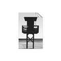 Picture of Guard's Post in the Beach _GroupedProduct_Rectangle_Portrait_Photography _GroupedProduct_Rectangle_Portrait_Unframed_Print_Only_