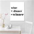 Picture of Wine Dinner Winner _GroupedProduct_Rectangle_Portrait_Unframed_Print_Only_
