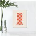 Picture of Mosaic of Peach Vase _GroupedProduct_Rectangle_Portrait_Unframed_Print_Only_