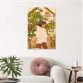 Picture of Dreamy Orchard Dalliance _GroupedProduct_Rectangle_Portrait_Unframed_Print_Only_