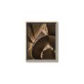 Picture of Muted Sun's Rays on Stairs _GroupedProduct_Rectangle_Portrait_Photography _GroupedProduct_Rectangle_Portrait_Canvas_Framed_