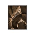 Picture of Muted Sun's Rays on Stairs _GroupedProduct_Rectangle_Portrait_Photography _GroupedProduct_Rectangle_Portrait_Canvas_Framed_