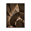 Picture of Muted Sun's Rays on Stairs _GroupedProduct_Rectangle_Portrait_Photography _GroupedProduct_Rectangle_Portrait_Canvas_Framed_