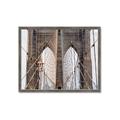 Picture of New York Cable Bridge _GroupedProduct_Rectangle_Landscape_Photography _GroupedProduct_Rectangle_Landscape_Framed_Matted_
