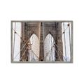 Picture of New York Cable Bridge _GroupedProduct_Rectangle_Landscape_Photography _GroupedProduct_Rectangle_Landscape_Framed_Matted_
