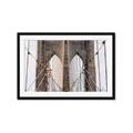 Picture of New York Cable Bridge _GroupedProduct_Rectangle_Landscape_Photography _GroupedProduct_Rectangle_Landscape_Framed_Matted_