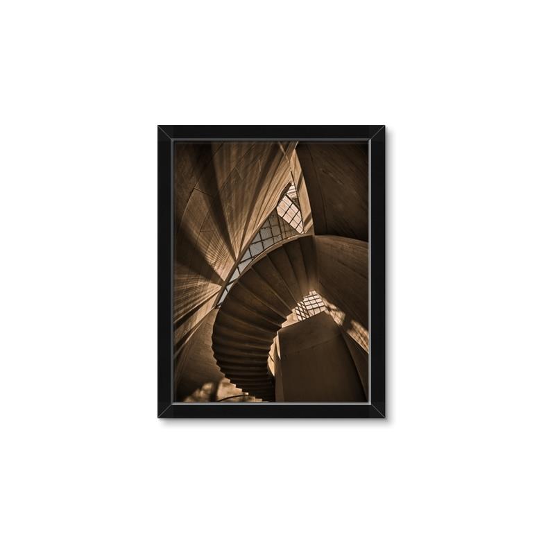 Picture of Muted Sun's Rays on Stairs _GroupedProduct_Rectangle_Portrait_Photography _GroupedProduct_Rectangle_Portrait_Framed_Matted_
