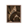 Picture of Muted Sun's Rays on Stairs _GroupedProduct_Rectangle_Portrait_Photography _GroupedProduct_Rectangle_Portrait_Framed_Matted_