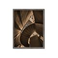 Picture of Muted Sun's Rays on Stairs _GroupedProduct_Rectangle_Portrait_Photography _GroupedProduct_Rectangle_Portrait_Framed_Matted_